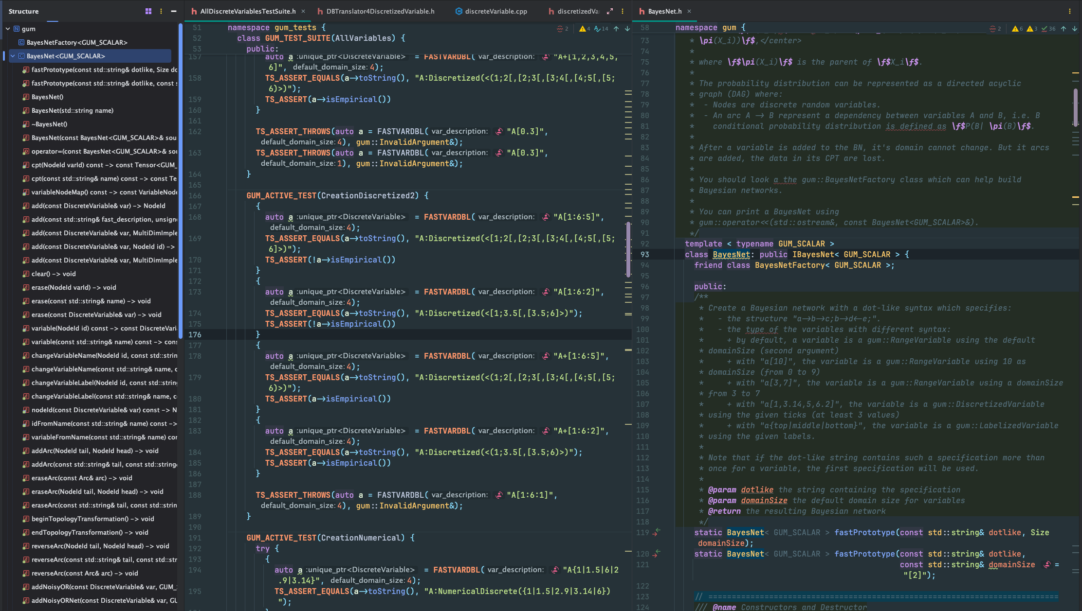 aGrum dev with CLion